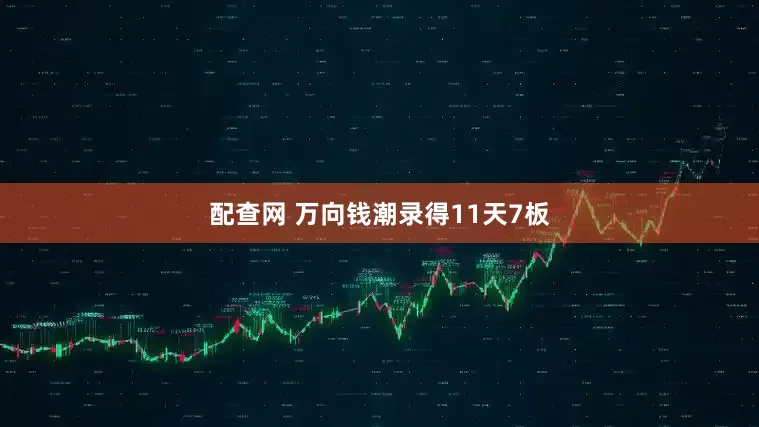 配查网 万向钱潮录得11天7板