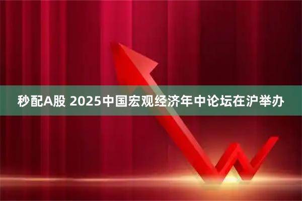秒配A股 2025中国宏观经济年中论坛在沪举办